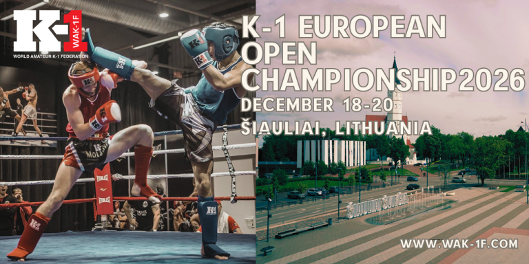 K-1 OPEN CHAMPIONSHIP IN ŠIAULIAI, LITHUANIA